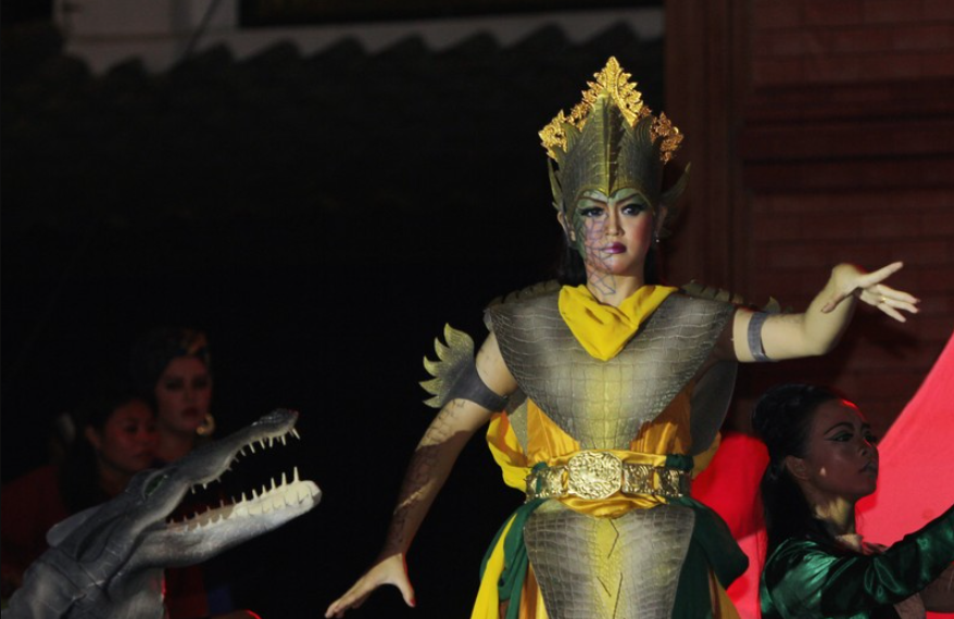 Tari Sendratari Konga Raja Buaya Tarian Daerah Tradisional Sumatera Selatan